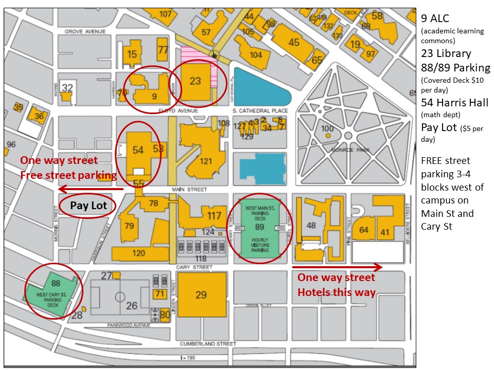 Vcu Monroe Park Campus Map Us States Map | Images and Photos finder