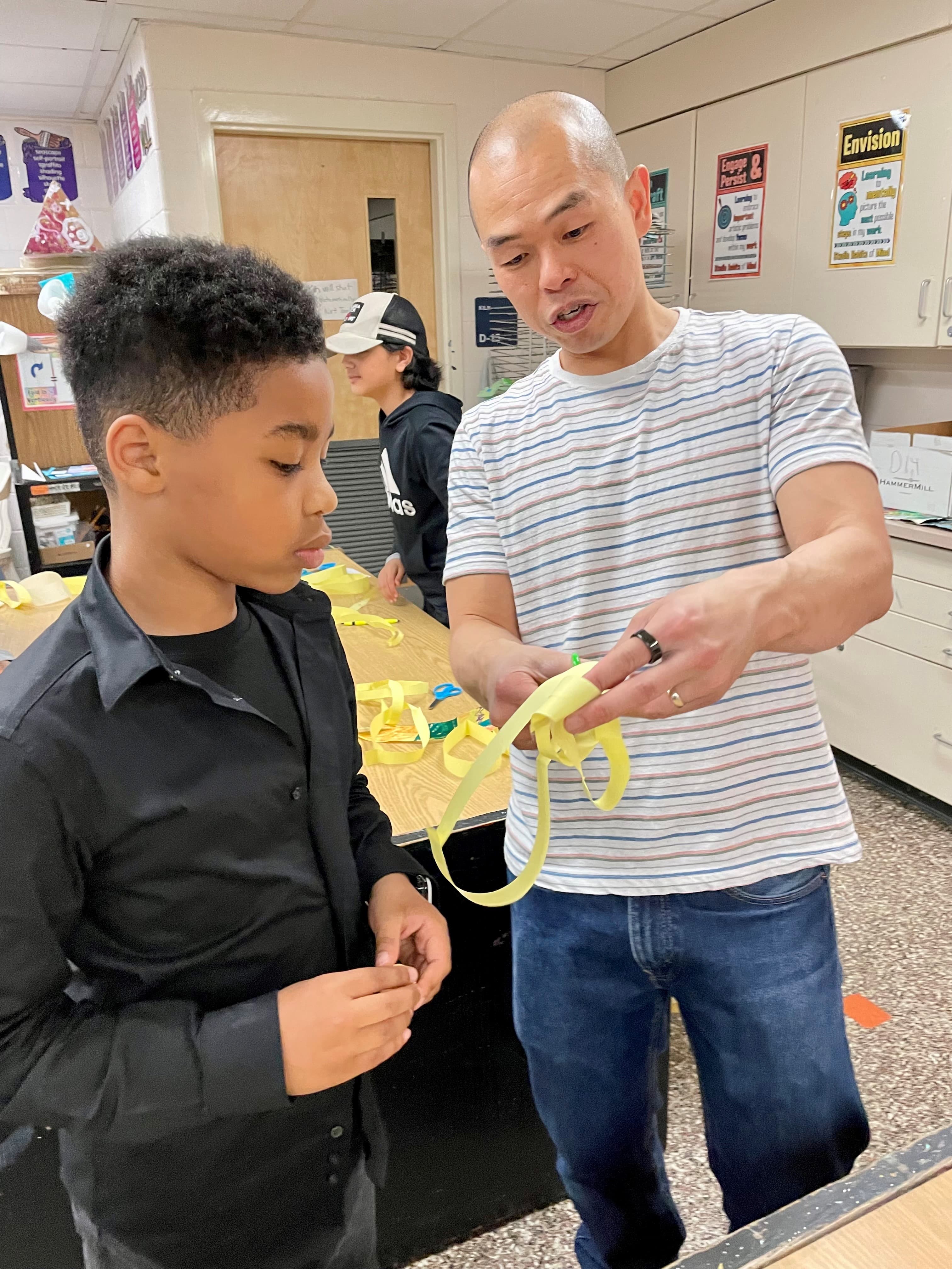 Dr. Cheng Ly with student